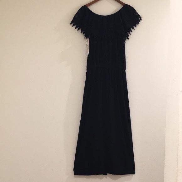 NWT La Blanca Costa Brava Black Cover Up Dress - Picture 5 of 12